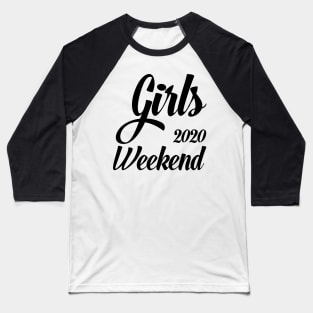 Girls Trip Cute Girls Weekend 2020 Mask Girls Trip 2020 Mask girls weekend trips Baseball T-Shirt